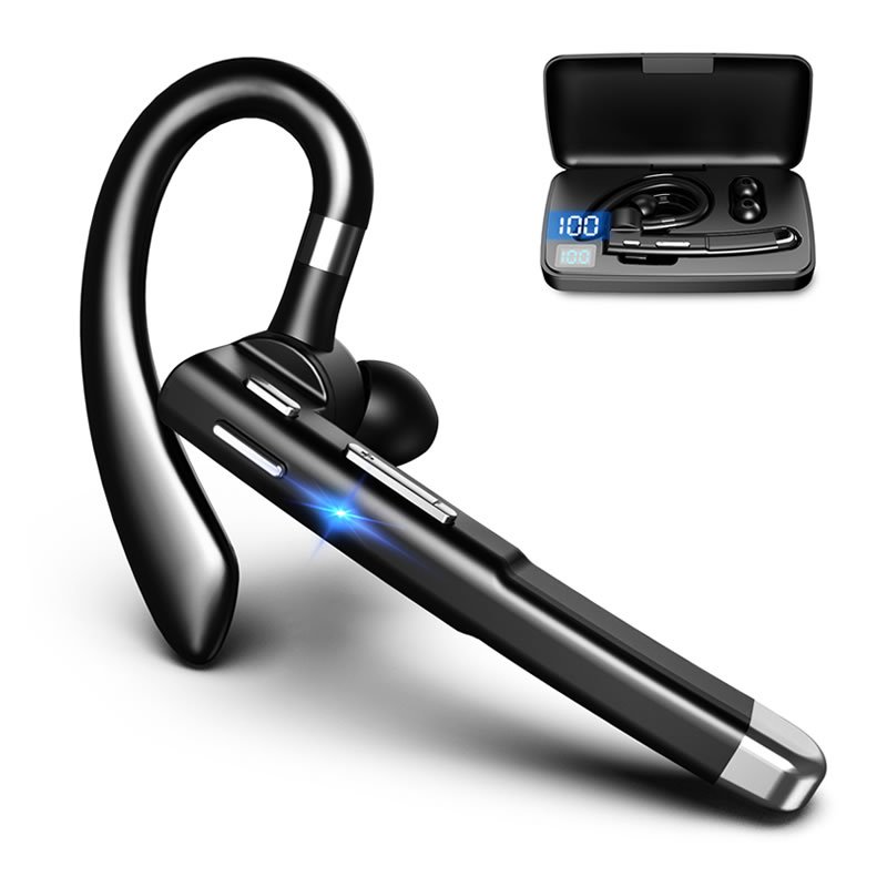 Bluetooth Earpiece, Wireless Bluetooth Headset with Mic for Driving and Office – YYK-520