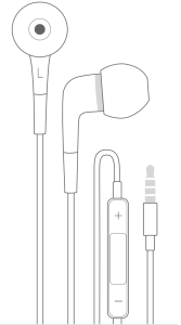 Use Apple wired headphones