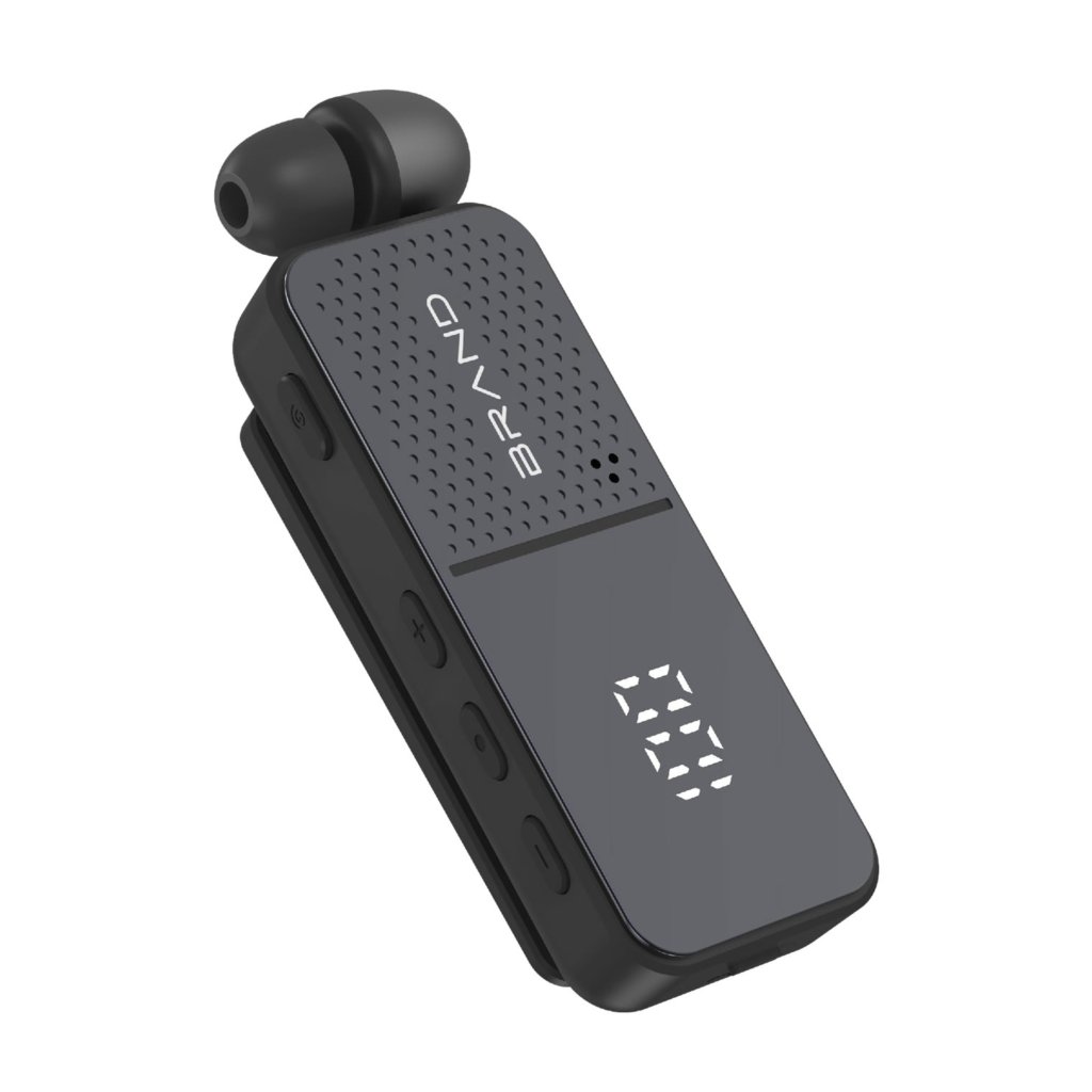 collar clip headphone