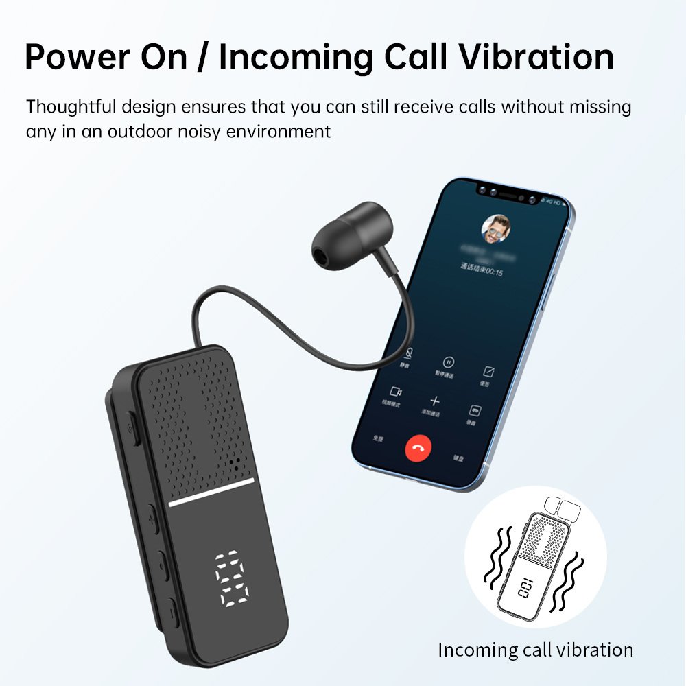 clip-on earphone